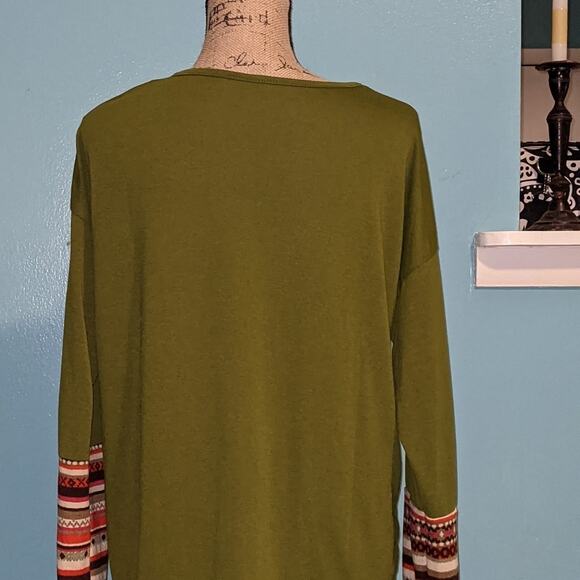 Long sleeve boho‎ top - Picture 3 of 5